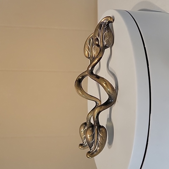 Keeler Brass Company Scroll Leaf Drawer Pulls - Picture 4 of 7